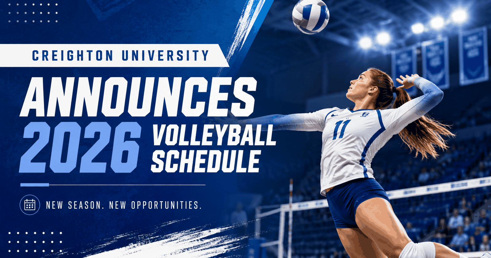 Creighton University Announces 2026 Volleyball Schedule