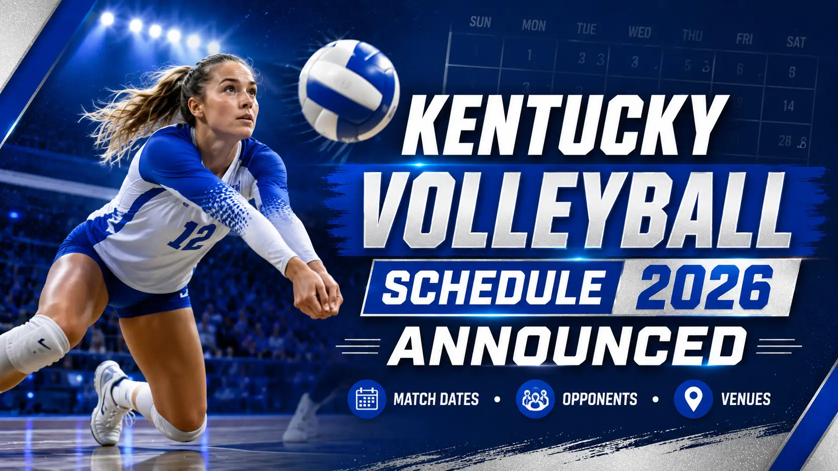Kentucky Volleyball Schedule 2026 Announced