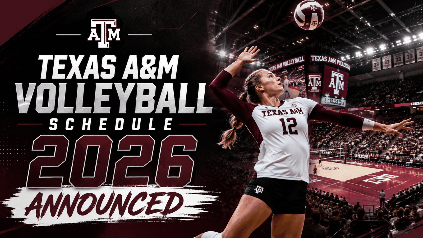 Texas A&M Volleyball Schedule 2026 Announced